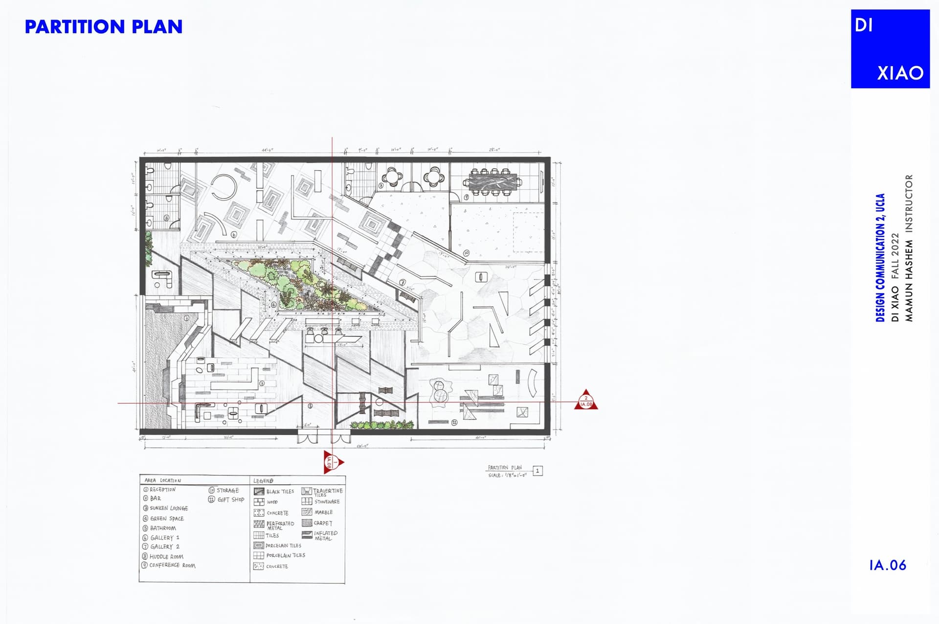Interior Design Drawing 01