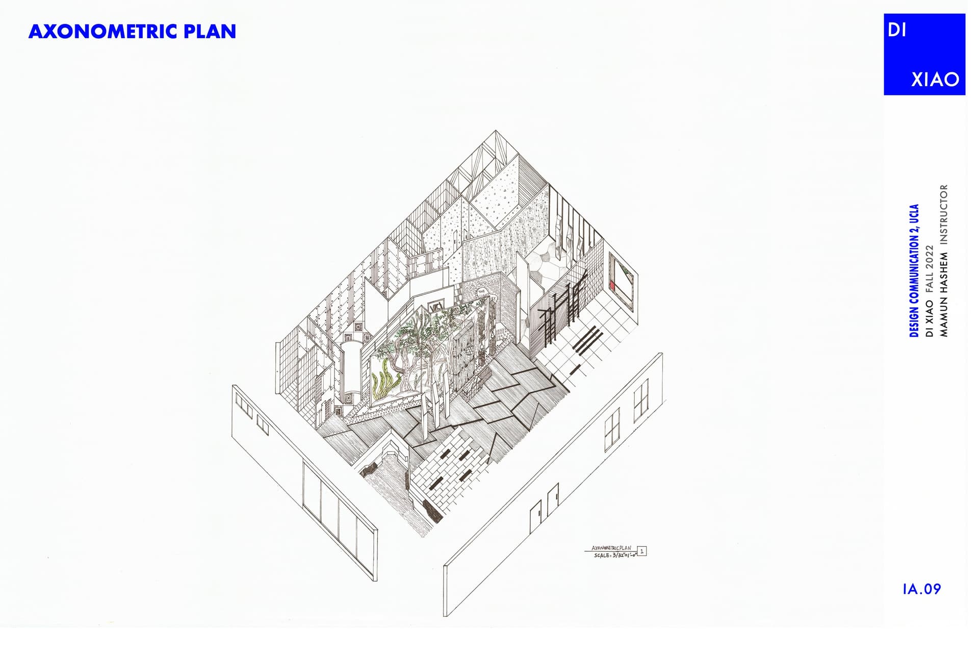 Interior Design Drawing 04