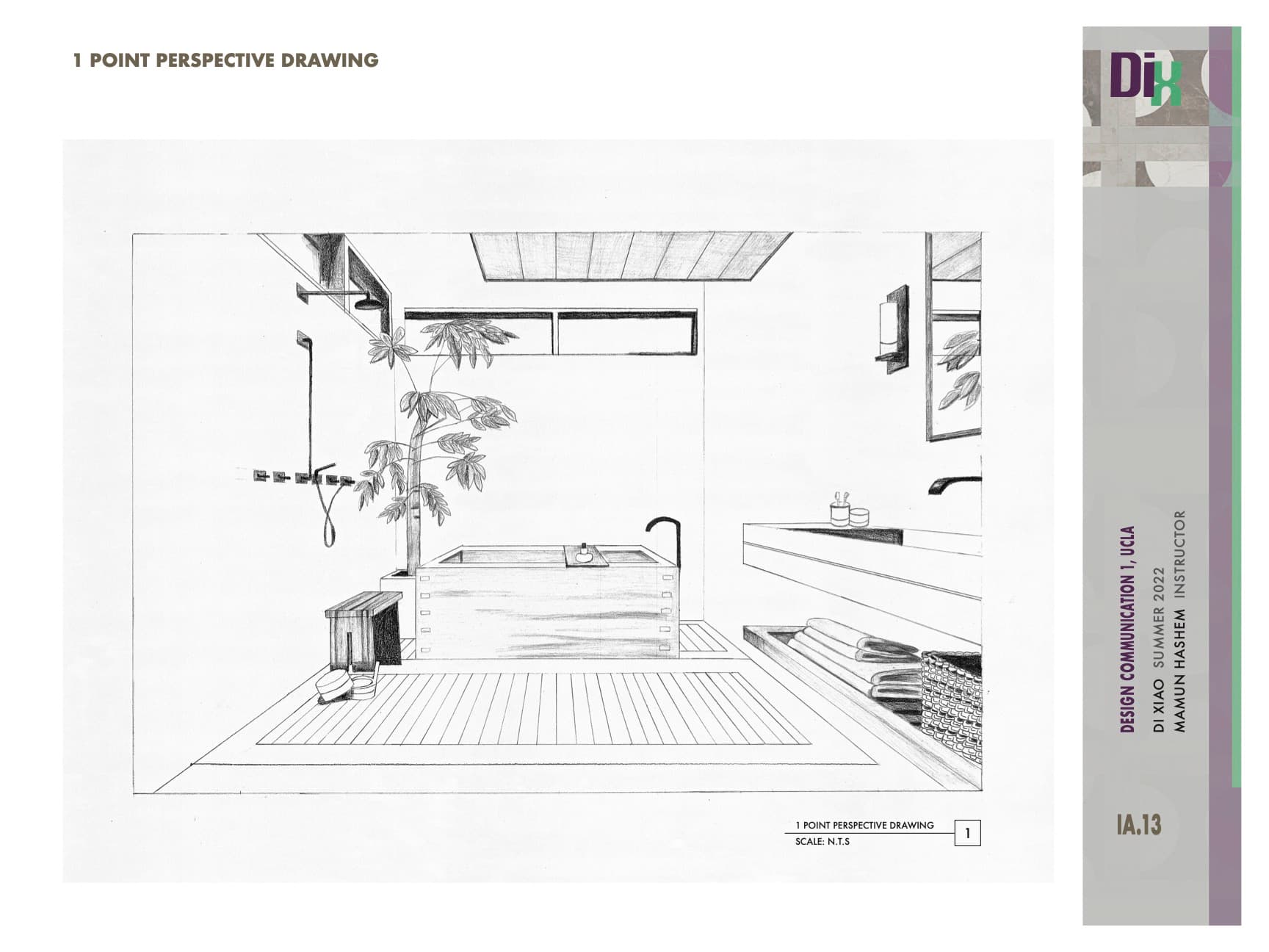 Interior Design Drawing 05