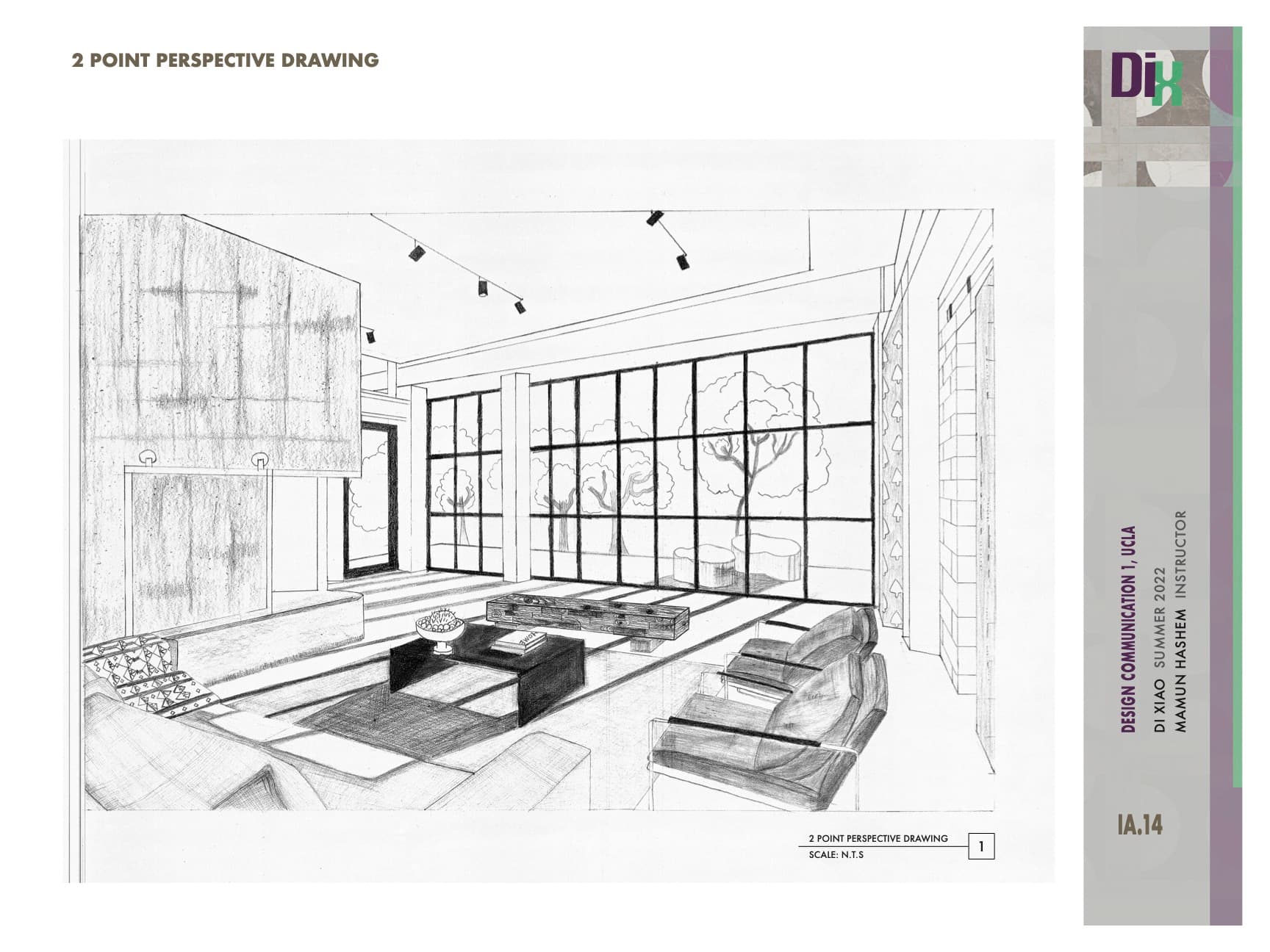 Interior Design Drawing 06